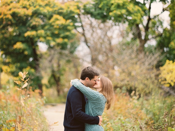 Jessica and Chris Lincoln Park Fall Engagement_0003