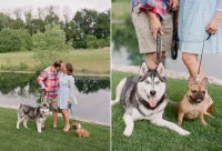 indiana engagement session with dogs and horses_0002